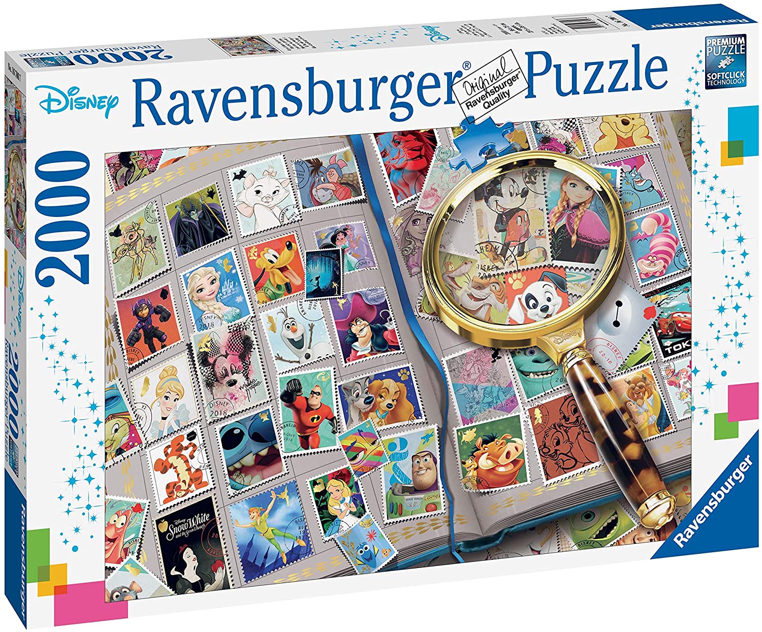Ravensburger Disney My Favorite Stamps 2000 Piece Puzzle image 0